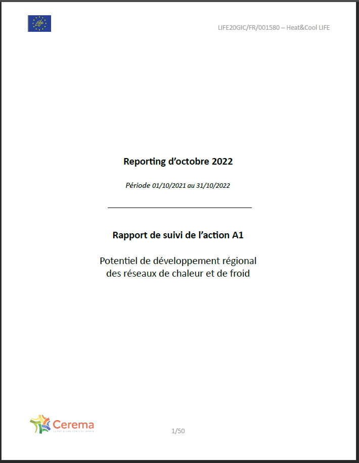 1ere page du rapport
