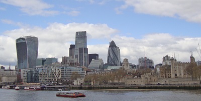 Londres vue de la Tamise